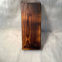 Wood Block Yellow - Make a Wish with Dandelion white metallic paint - view 3
