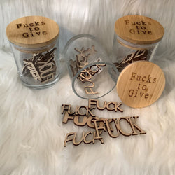 Jar with 20 Fucks to Give - view 1