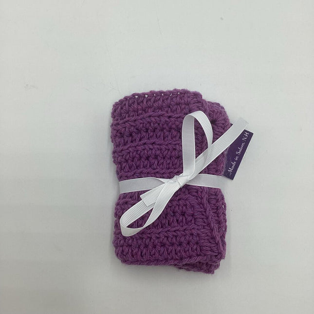 Cotton Dishcloths purple