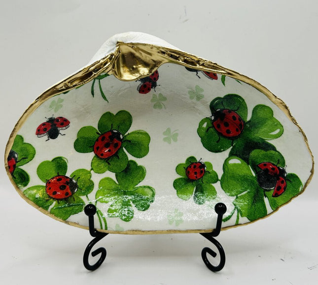 Clovers & Ladybugs Clam Dish ( Nahant Beach, MA)