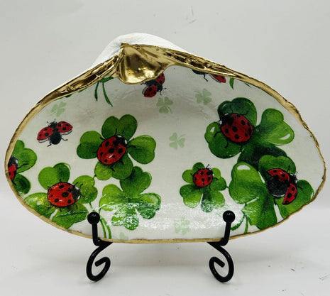 Clovers & Ladybugs Clam Dish ( Nahant Beach, MA)