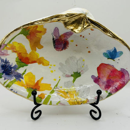 Watercolor Flowers & Butterflies XL ASC (Old Orchard Beach, ME)