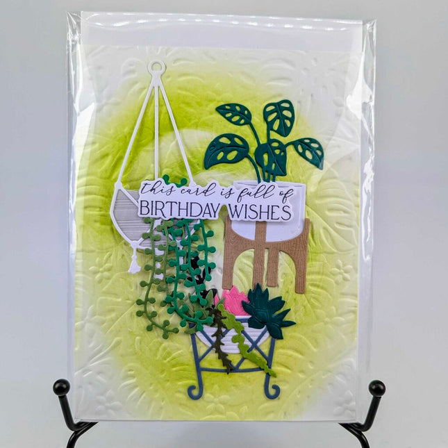 Succulents Birthday Greeting Card