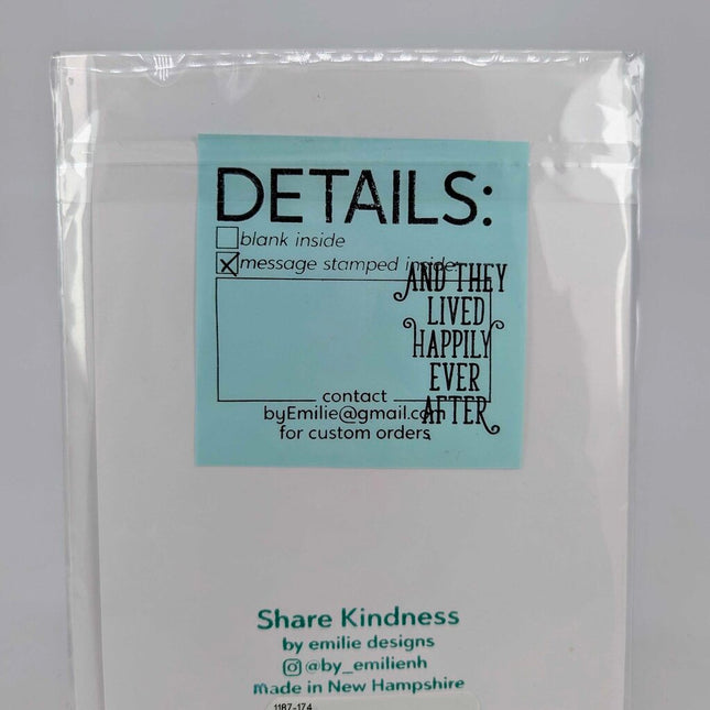 Stitched Fairytale Congrats Greeting Card