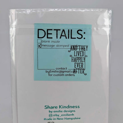 Stitched Fairytale Congrats Greeting Card