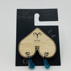 Horizontal / Blue/Gray / New