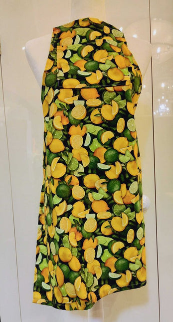 Adult Apron Lemon and Limes
