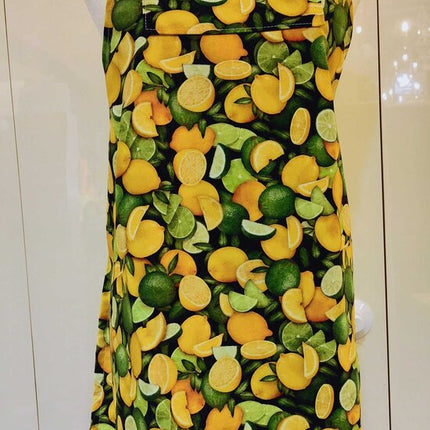 Adult Apron Lemon and Limes