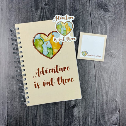 Adventure Is Out There Stationery Set