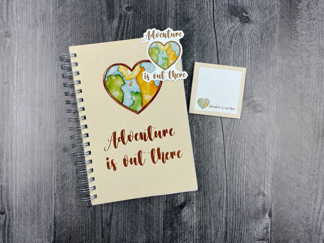 Adventure Is Out There Stationery Set