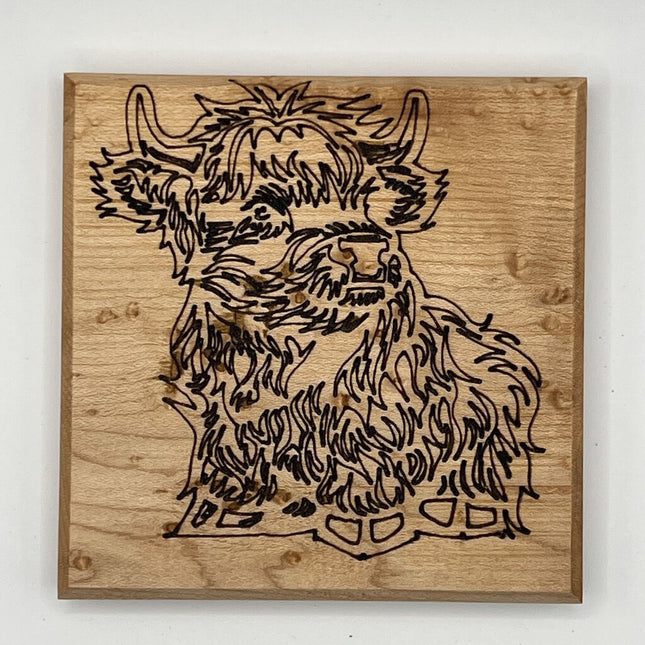 Coaster - Highland Cow - baby standing left