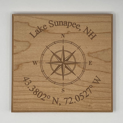 Coaster - Lake Sunapee Compass