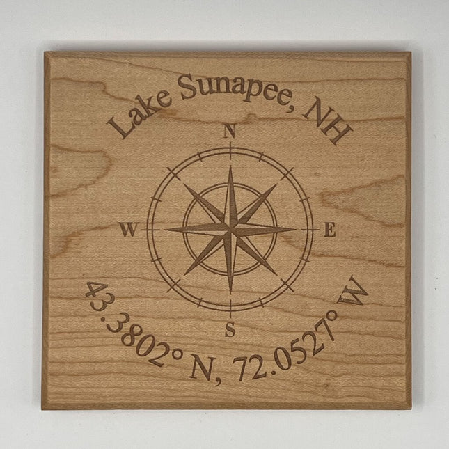 Coaster - Lake Sunapee Compass