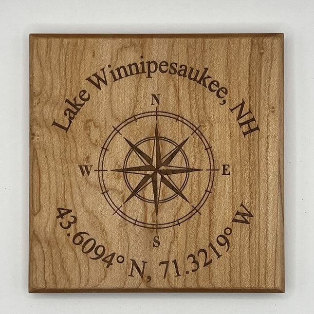 Coaster - Lake Winnipesaukee Compass