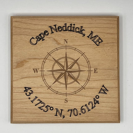 Coaster - Cape Neddick Compass