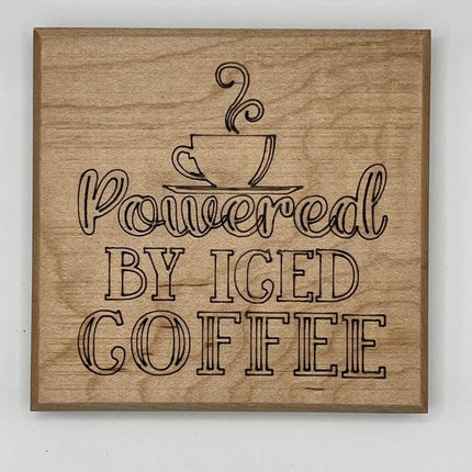 Coaster - Powered By Iced Coffee