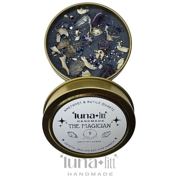 The Magician Tarot Candle Tin