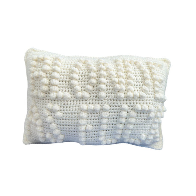 Blonde As F*ck Crochet Pillow