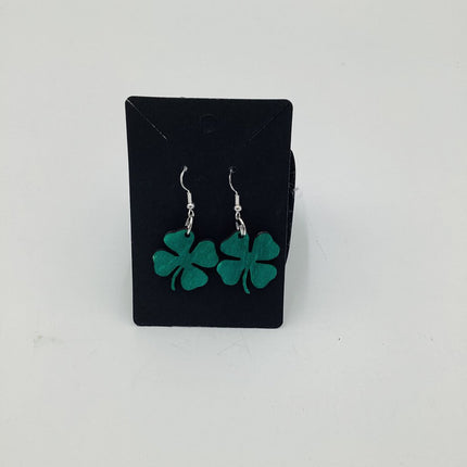 4- LEAF CLOVER EARRINGS