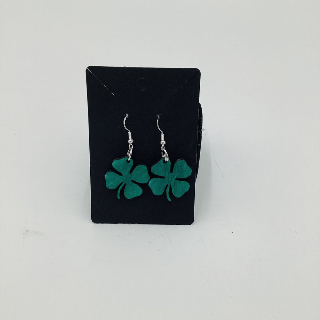 4- LEAF CLOVER EARRINGS