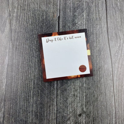 Drop It Like It's Hot Cocoa Sticky Note