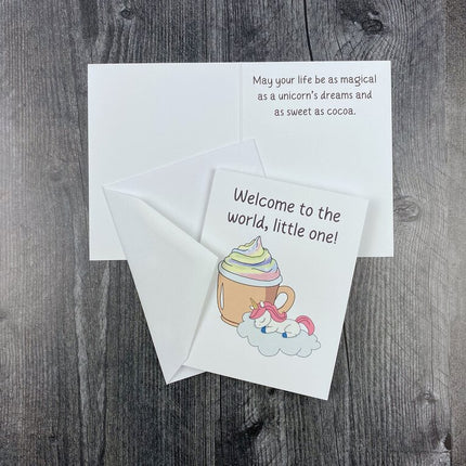 Welcome to the World Little One Greeting Card