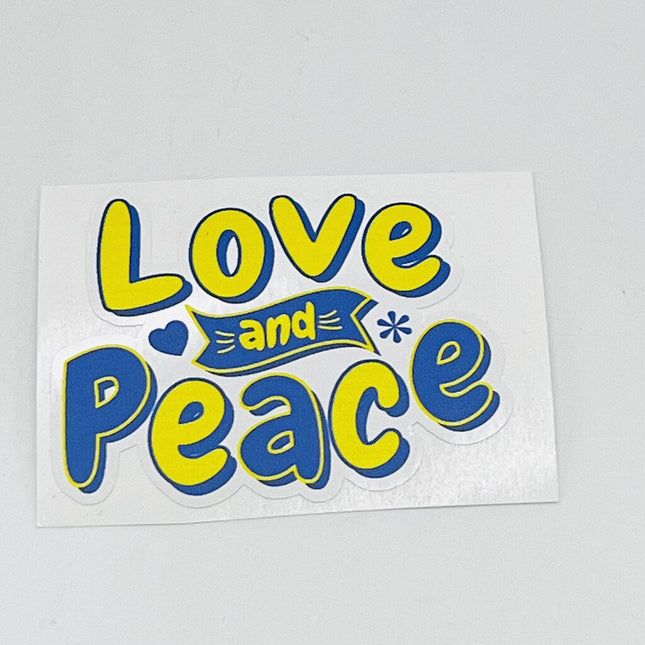 Sticker - Love & Peace