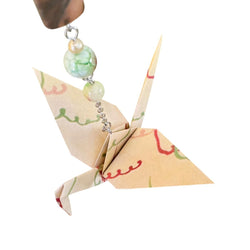 Origami Crane Ornament #1854 - view 3