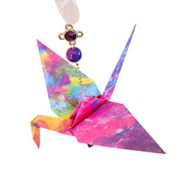 Origami Crane Ornament #1866 - view 3