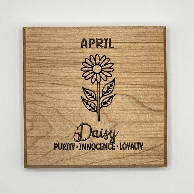 Coaster - April Birth Flower