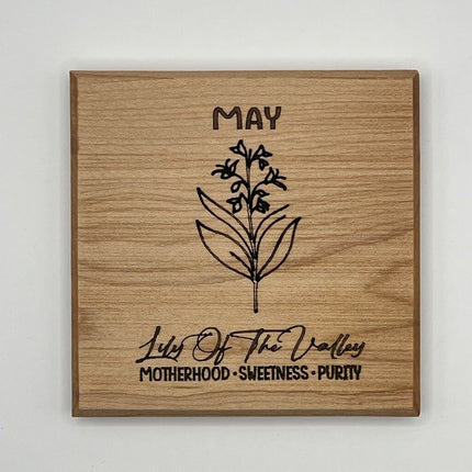 Coaster - May Birth Flower