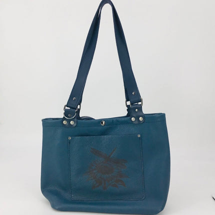 Teal w/ dragon fly pockets