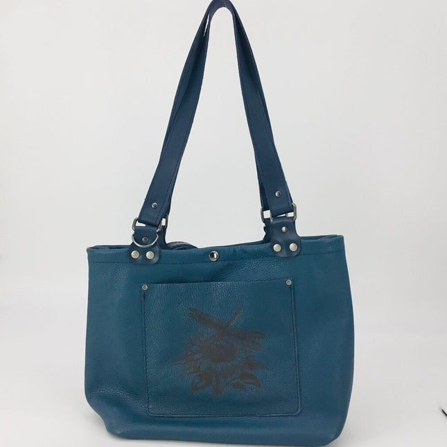 Teal w/ dragon fly pockets