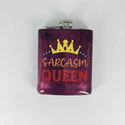 Sarcasm Queen- Flask - view 2