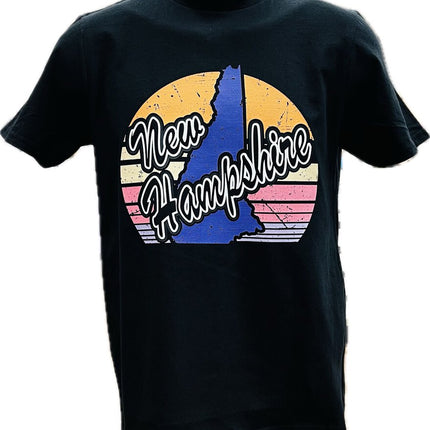 NH Youth Black Half Sun