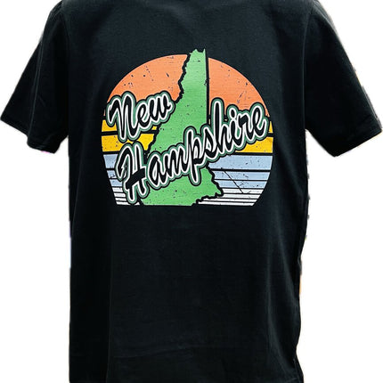 NH Youth Black Half Sun