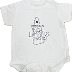 White with Black Print