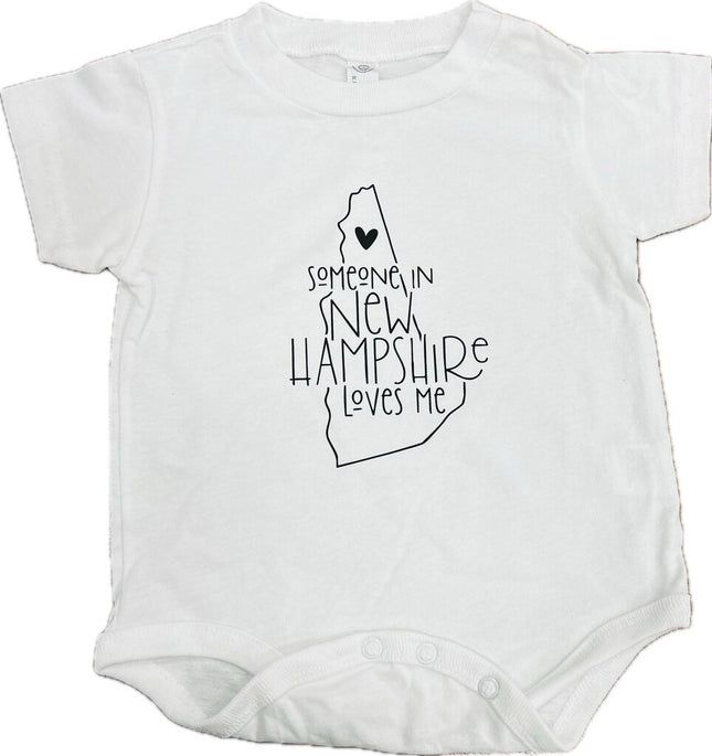 Onesie - Someone from NH Loves Me
