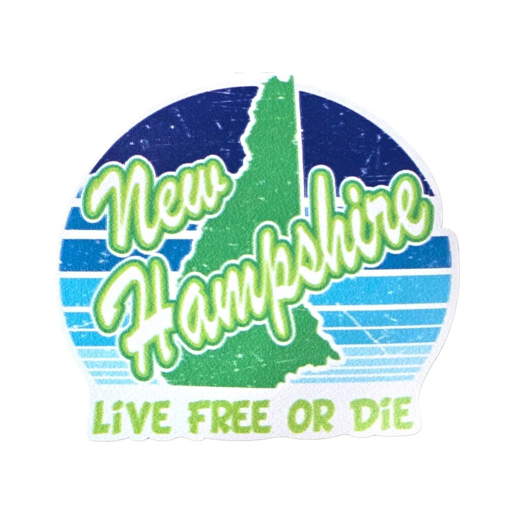 Sticker - NH Sun Live Free or Die