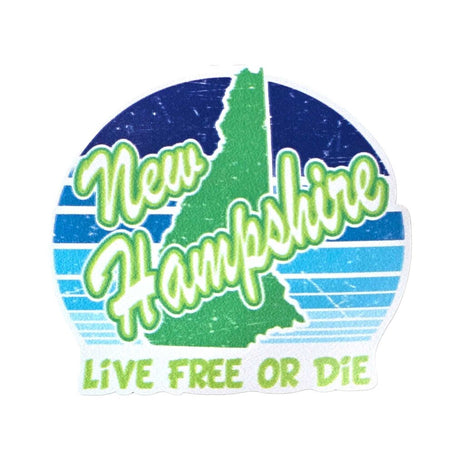 Sticker - NH Sun Live Free or Die