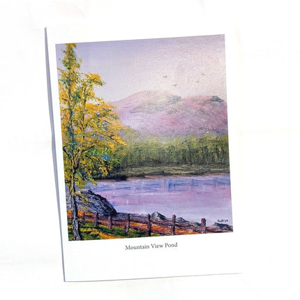 Mountain View Pond Card