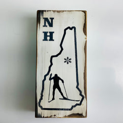 Wood Block White - Skate Skier - view 1