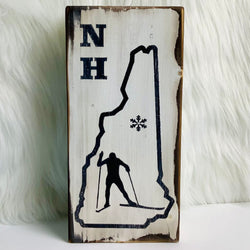 Wood Block White - Skate Skier - view 2