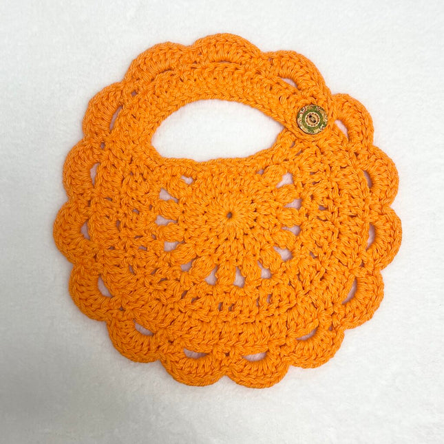 Baby Bib - Orange