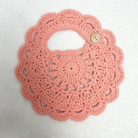 Baby Bib - Tea Rose
