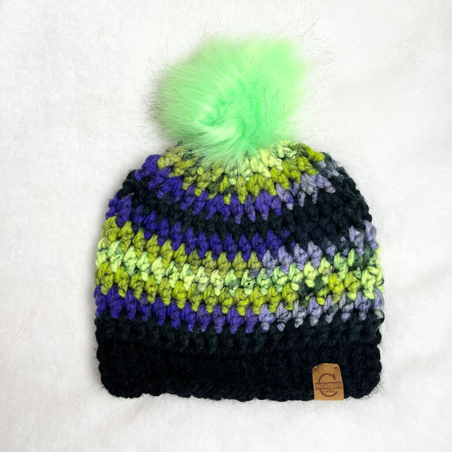 Pom Pom Hat (Child) - Dragonfly