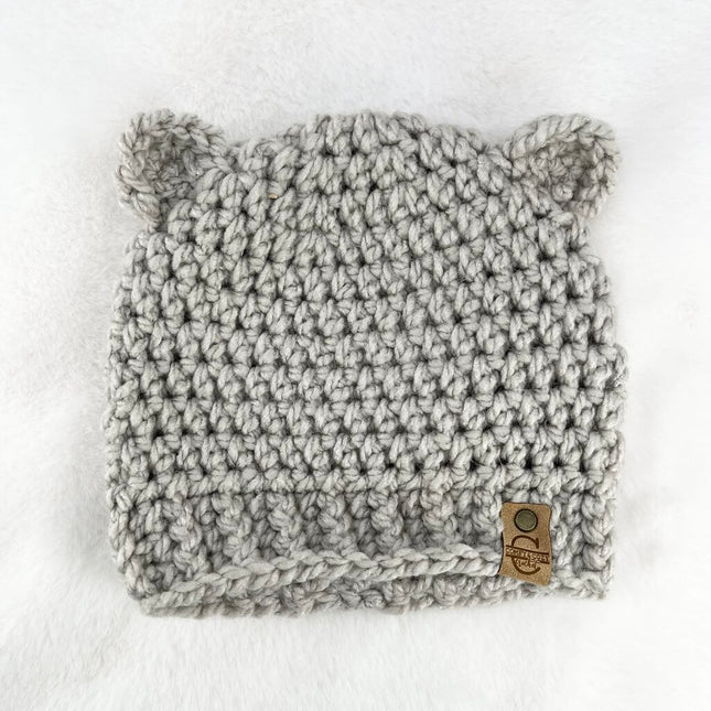 Bear Hat (Child) - Bone