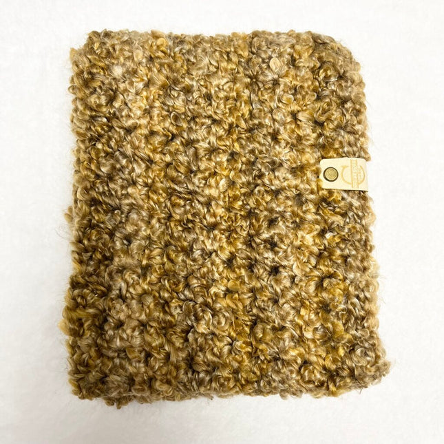 Chunky Infinity Scarf - Gold