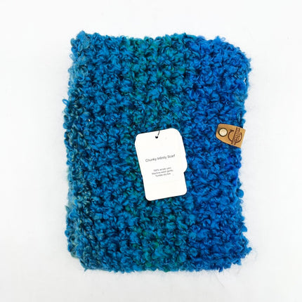 Chunky Infinity Scarf - Hummingbird