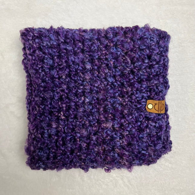 Chunky Infinity Scarf - Purple Haze